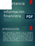 Unidad 2 Importancia de La Información Financiera