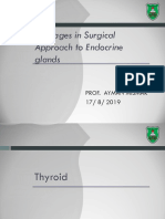 Messages in Surgical Approach To Endocrine Glands: Prof. Ayman Mismar 17/ 8/ 2019