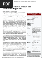 Tradução do Novo Mundo das Escrituras Sagradas – Wikipédia, a enciclopédia livre