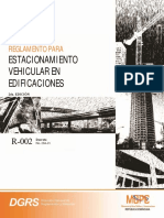 R 002 Reglto Estacionamvehicular en Edif - 002 PDF