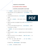 2A Simple Past Vs Present Perfect