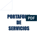 Portafolio de Servicios