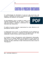 2.1. Analisis de Precio Unitario