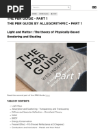 The PBR Guide - Part 1