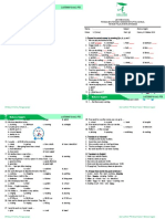 Latihan Soal PTS: Bahasa Inggris