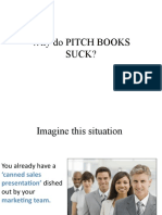 Why Do Pitch Books Suck