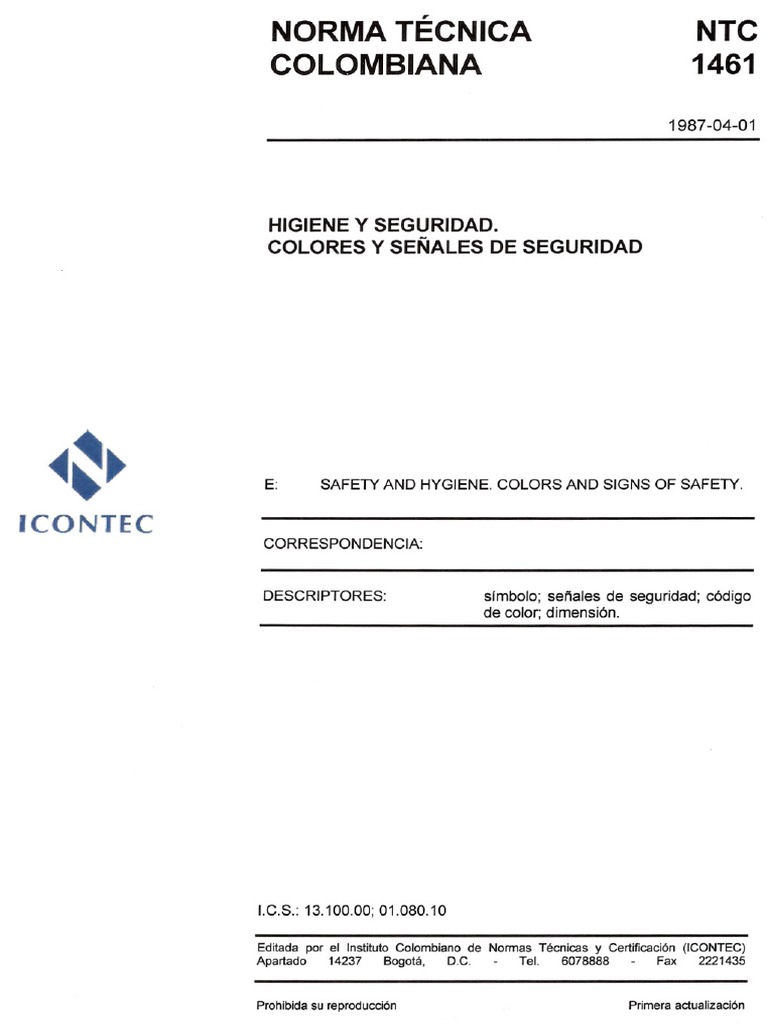 NTC 1461 | PDF