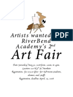 Item of Interest: Artists Wanted For RiverBend Academy's 2nd Art Fair - May 10, 2008
