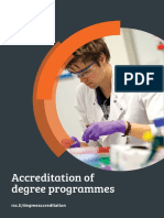 Accreditation of Degree Booklet
