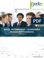 Excel Intermedio - Avanzado - Módulo II PDF