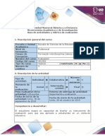 Guía de Actividades y Rúbrica de Evaluación - Fase 3 - Diseño de Una Prueba