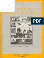 Vilem Flusser Dinge Und Undinge 1 PDF
