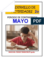 CUADERNILLO DE ACTIVIDADES 2o PERIODO DE CONTINGENCIA MAYO