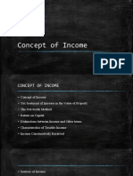 Concept of Income