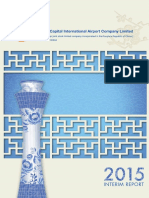 2015 Beijing Airport Interim Report