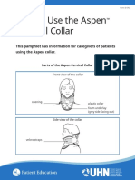 How To Use The Aspen Cervical Collar