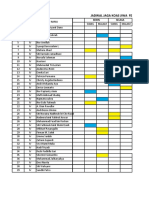 Jadwal Minggu Jiwa Terakhir