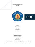 SWOT Analisis Kinerja Sektor Publik