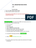 NSS Full Registration Process