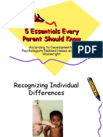 5 Essentials That Every Parent Should Know