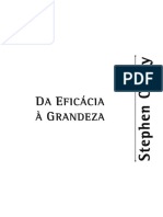 Da Eficacia A Grandeza Stephen Covey PDF