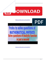 Mathematical Physics by Satya Prakash PDF 50 PDF