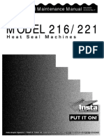 MODEL 216/221: Operation and Maintenance Manual