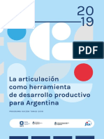 La articulación como herramienta de desarrollo productivo para Argentina
