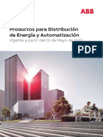 Lista de Precios Productos para Distribucion de Energia y Automatizacion ABB Peru