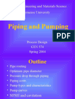 Piping and Pumping