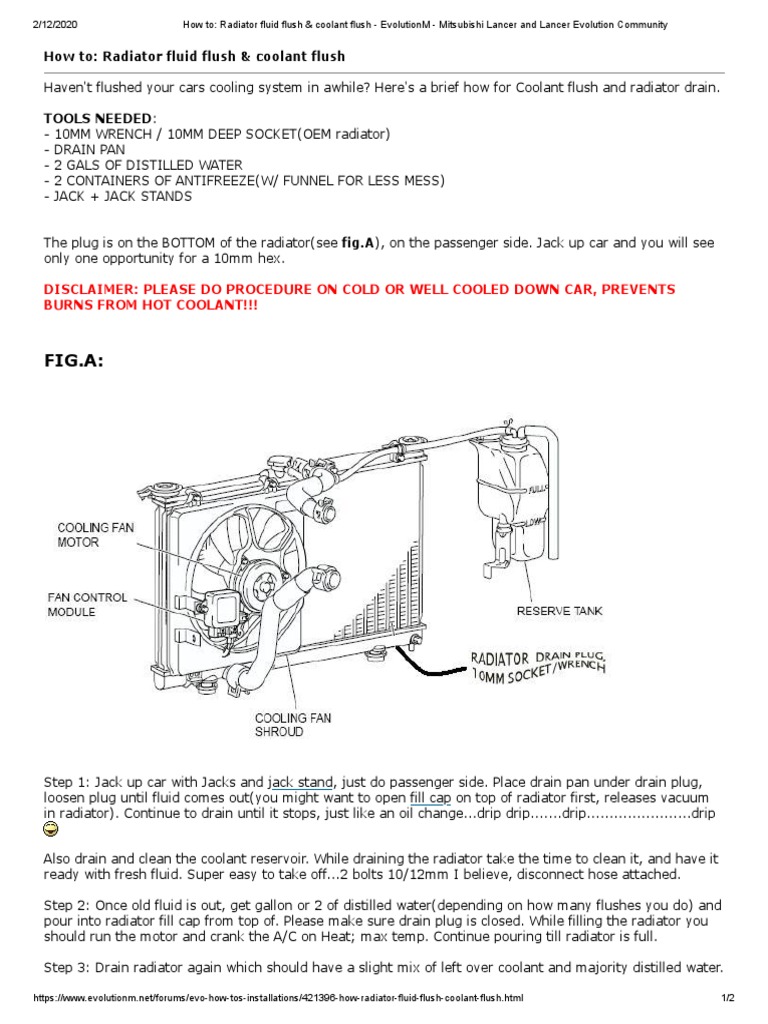 Evo Radiator Flash | Download Free PDF | Radiator | Coolant