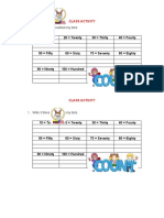 10.1 Numbers Class Activity 10 by 10