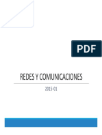 REDES Y COMUNICACIONES - 201501 - Semana2