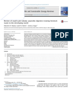 Revisión de Digestores Anaeróbicos Tubulares A Pequeña Escala Que Tratan Los Desechos Del Ganado PDF