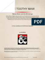 The Toothy Maw: Mama Mimic and Its Mimiclings