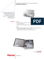 FC12-PC6-10E-SS: Central Fiber Optic & DC Power Connection Solution