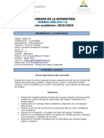 Programa Hebreo IB 2015 - 16 - NHP