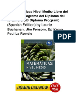 IB Matematicas Nivel Medio Libro Del Alu PDF