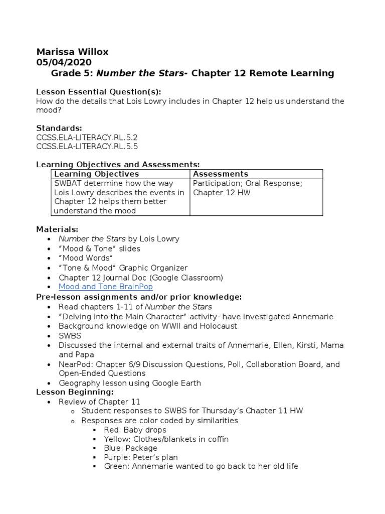 Chapter 12 Mood Analysis for Grade 5 | PDF | Mood (Psychology) | Mental ...