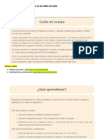 Aprende en Casa 3 y 4 Grado 22 - Abril - 2020