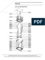 Exploded View and Parts List