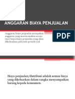 Anggaran Biaya Penjualan PDF