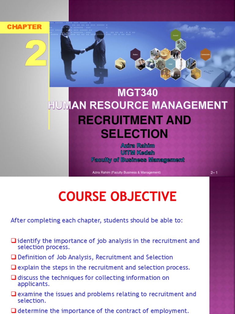 Recruitment and Selection Overview | PDF | Recruitment | Interview