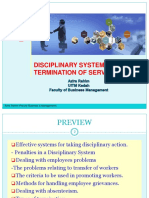 Chapter 7 - Disciplinary System and Termination of Service