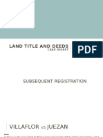 Land Title and Deeds: Case Digest