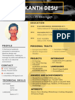 Srikanth Desu: Mechanical Engineer