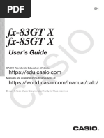 fx-83GTX - 85GTX Manual PDF