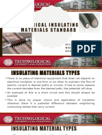 Electrical Insulating Materials Standard: Micah A. Manuel Bsee-5E Engr. Edward Acero