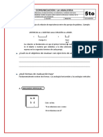 Ficha de Analogia 5to