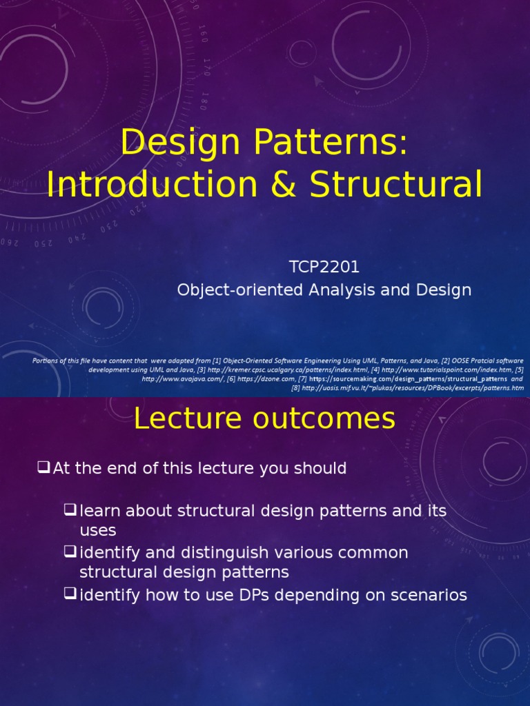 Lec05 DP Intro & Structural | PDF | Class (Computer Programming ...